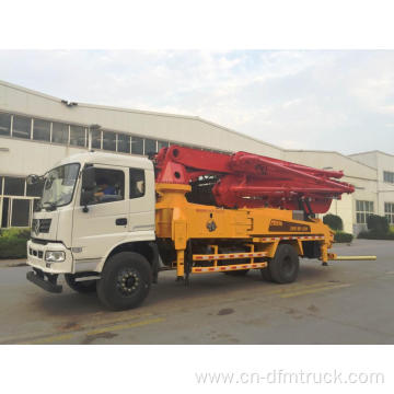 Dongfeng chassis concrete pump truck for sale